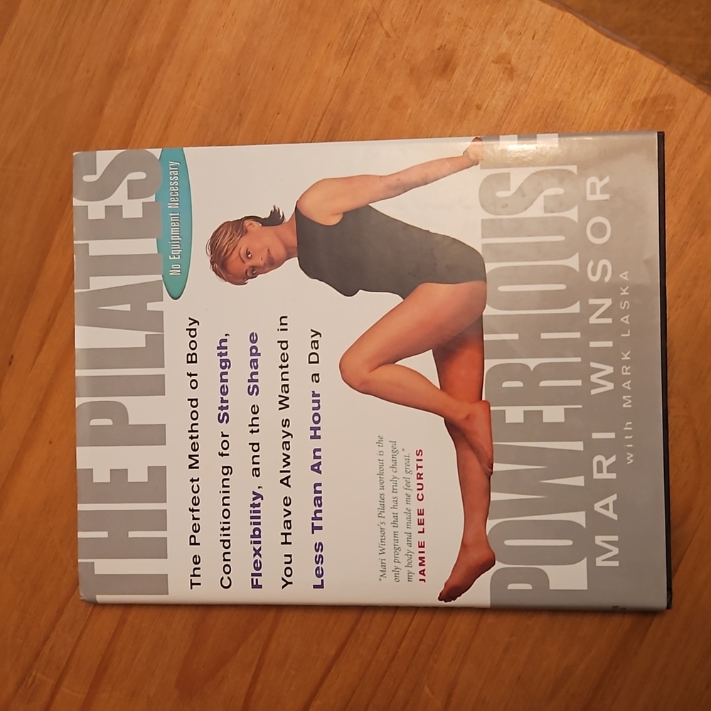Hardcover book. The Pilates Powerhouse